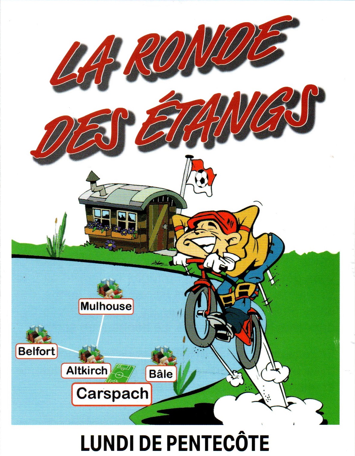 Affiche de La 26ème ronde des Étangs à Carspach
