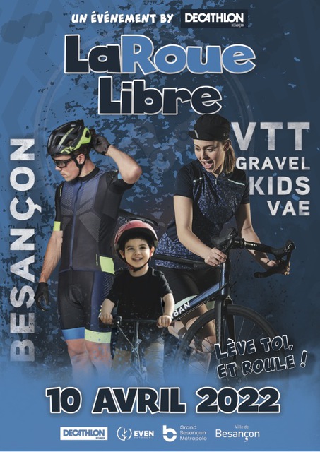 Affiche de La 1ère Roue Libre by Decathlon Besançon à Besançon