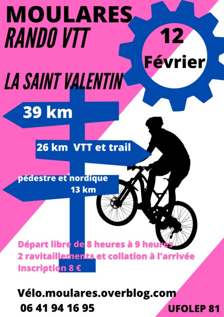 Affiche de La 10ème Saint Valentin à Moularès