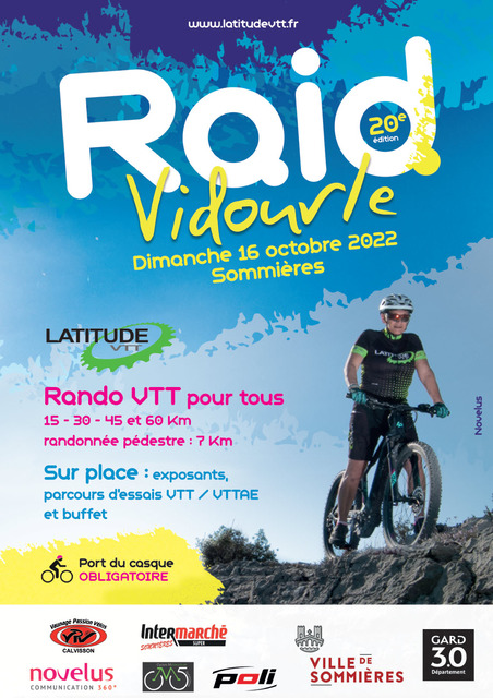 Affiche de Raid Vidourle de Sommières 19 ème Edition (19ème  édition) à Sommières