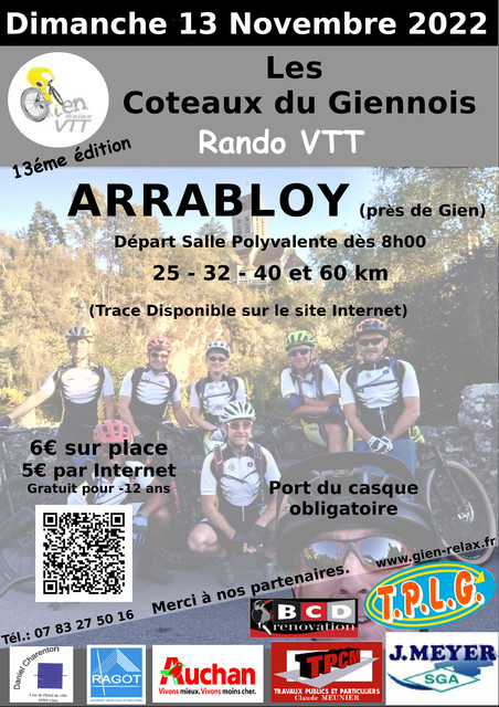 Affiche de Les Côteaux du Giennois (13ème  édition) à Arrabloy