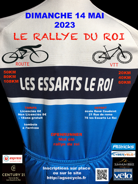 Affiche de Rallye du Roi aux Essarts-le-Roi