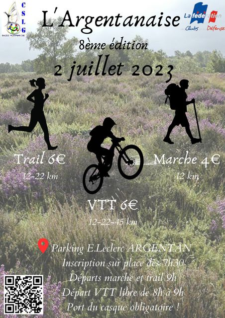 Affiche de L'ARGENTANAISE (8ème  édition) à Argentan