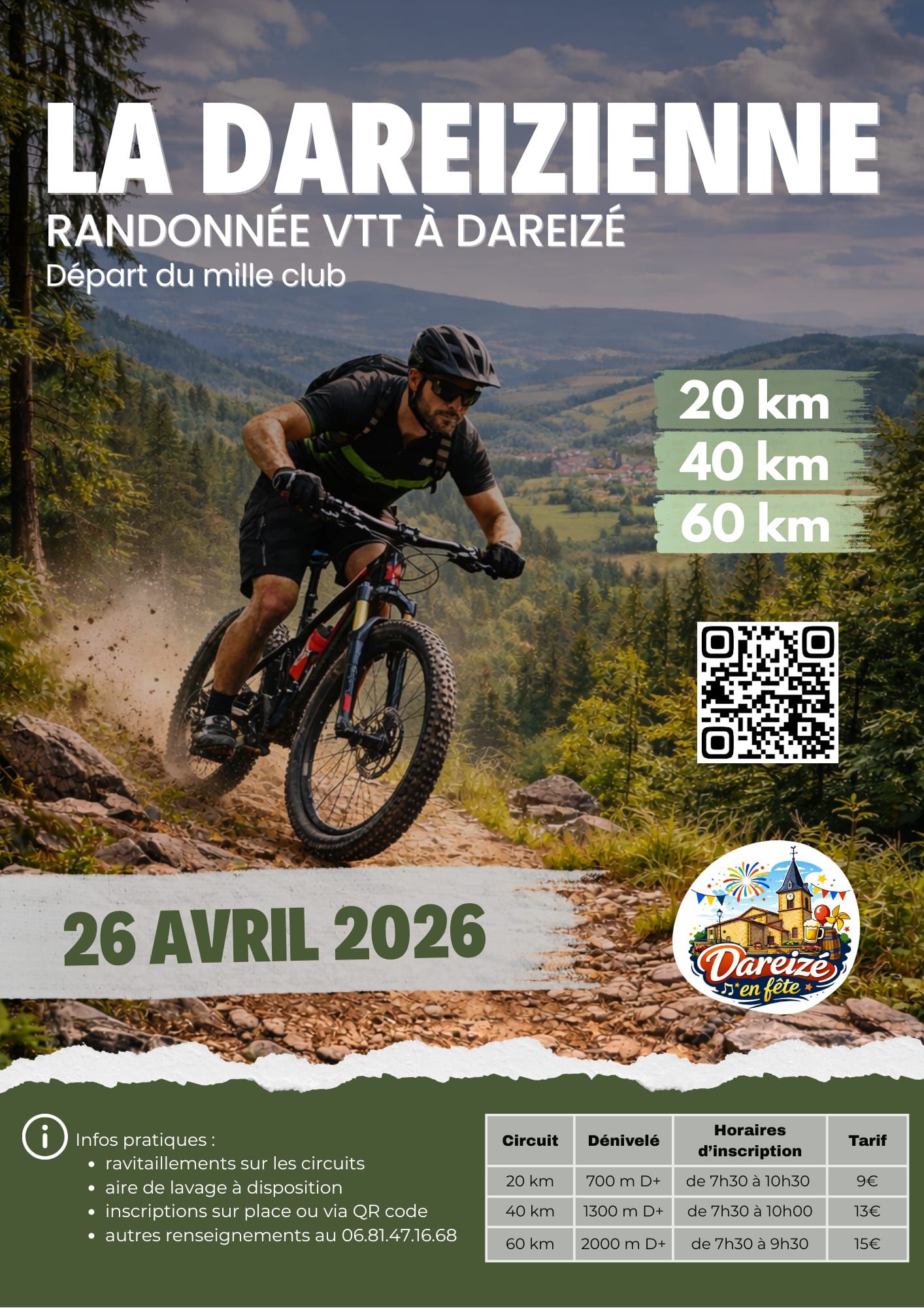 Affiche de La 4ème Darézienne à Dareizé