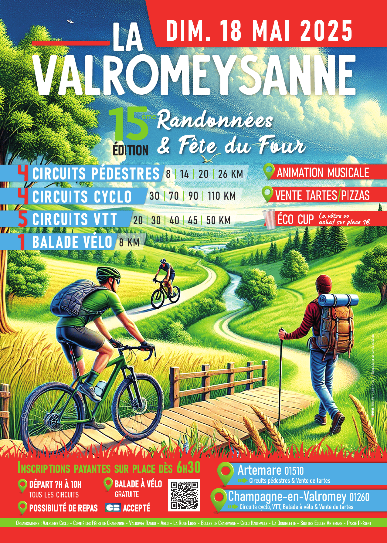 Affiche LA VALROMEYSANNE 2025
