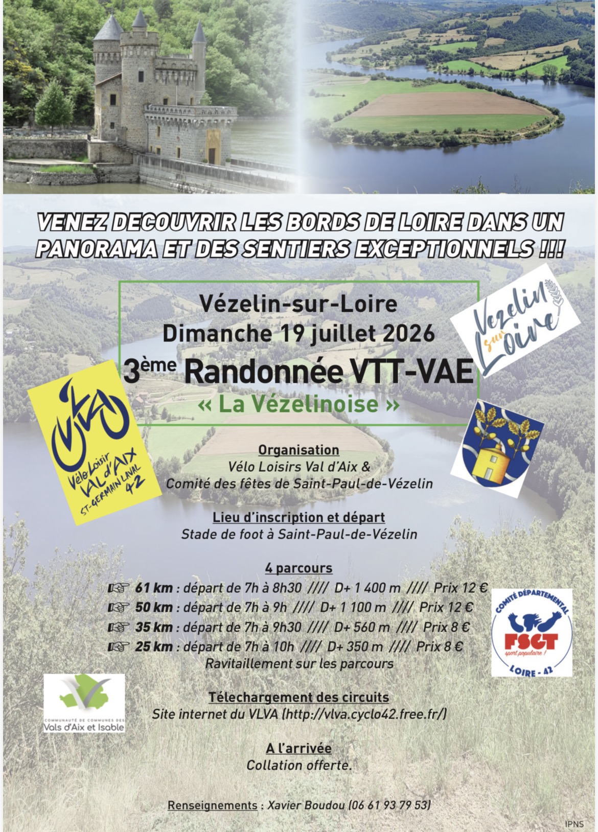 Affiche La 3ème Vézelinoise 2026