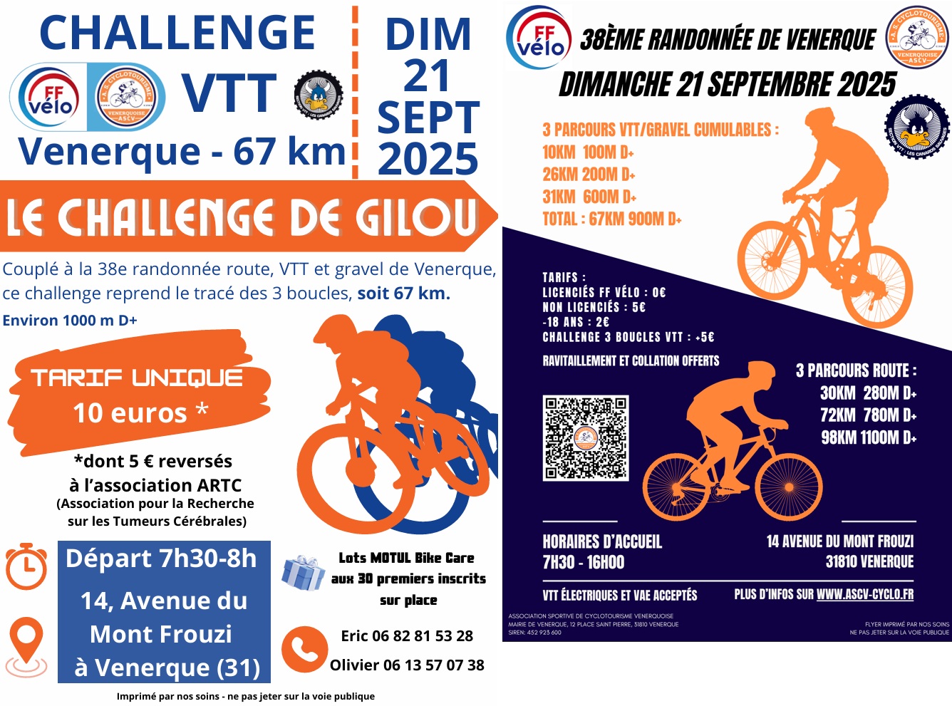 Affiche de Le 1er challenge de Gilou à Venerque
