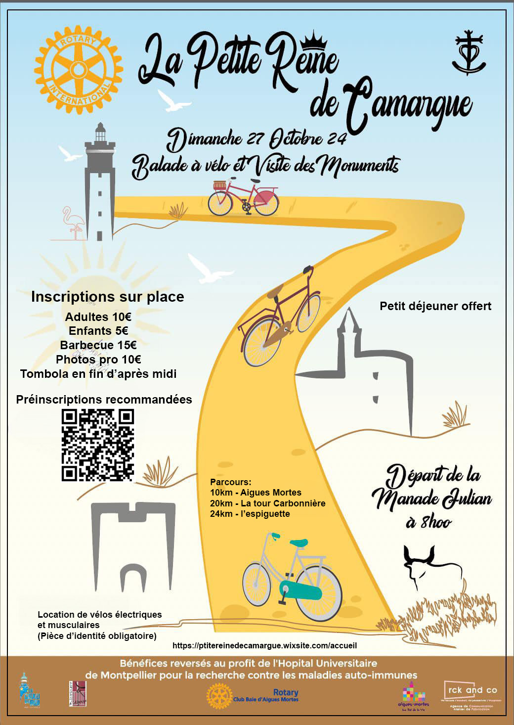 Affiche de Une randonnée VTT (1ère édition) à Aigues-Mortes