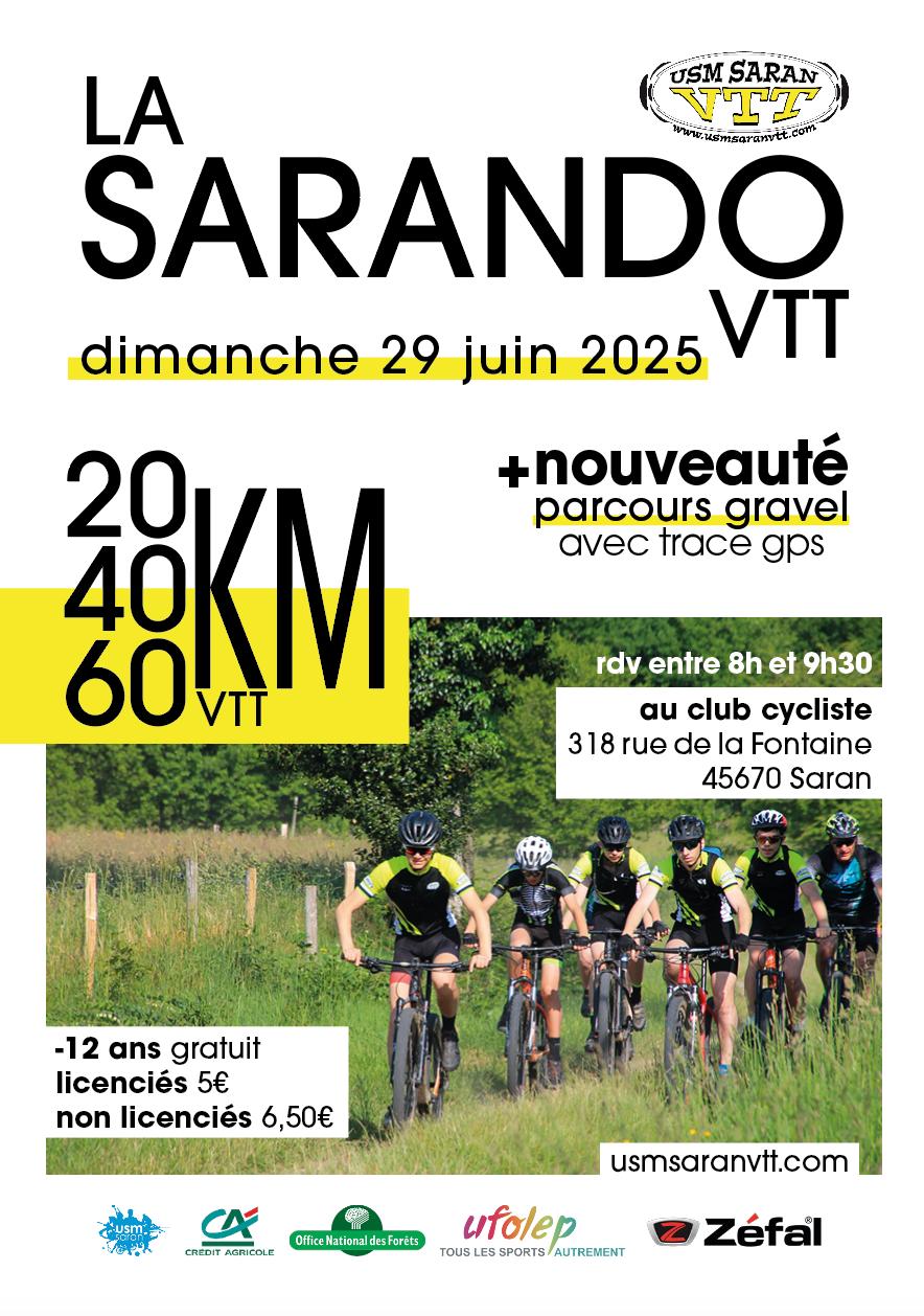 Affiche de La 8ème SARANDO à Saran
