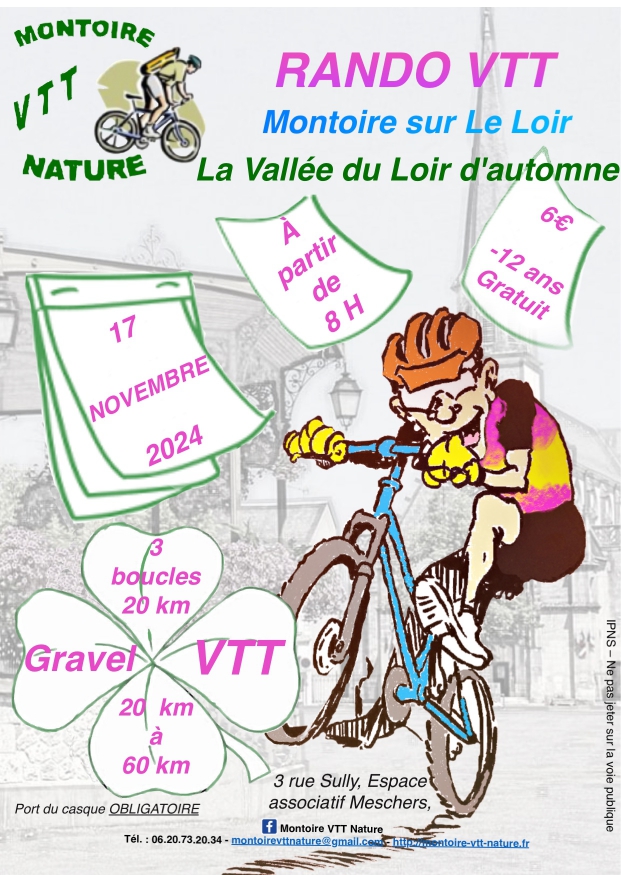 Affiche de La 17ème VALLEE DU LOIR à Montoire-sur-le-Loir