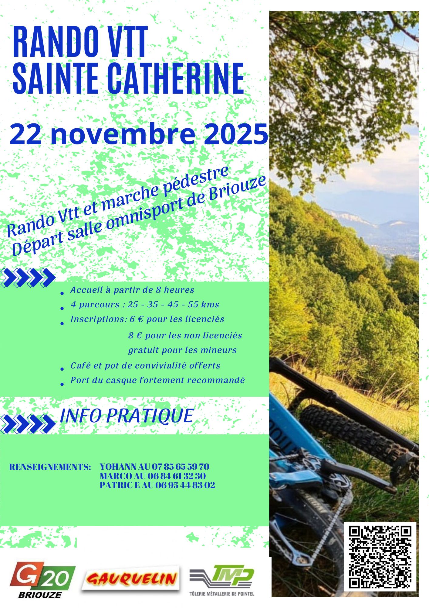 Affiche de Randonnée Sainte Catherine à Briouze