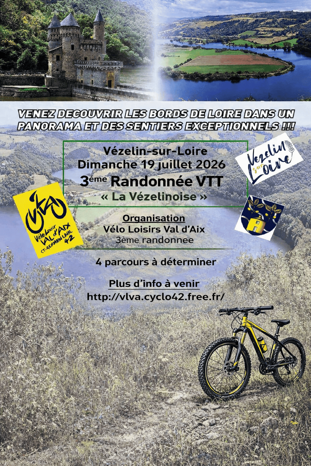 Affiche de La 3ème Vézelinoise à Saint-Paul-de-Vézelin