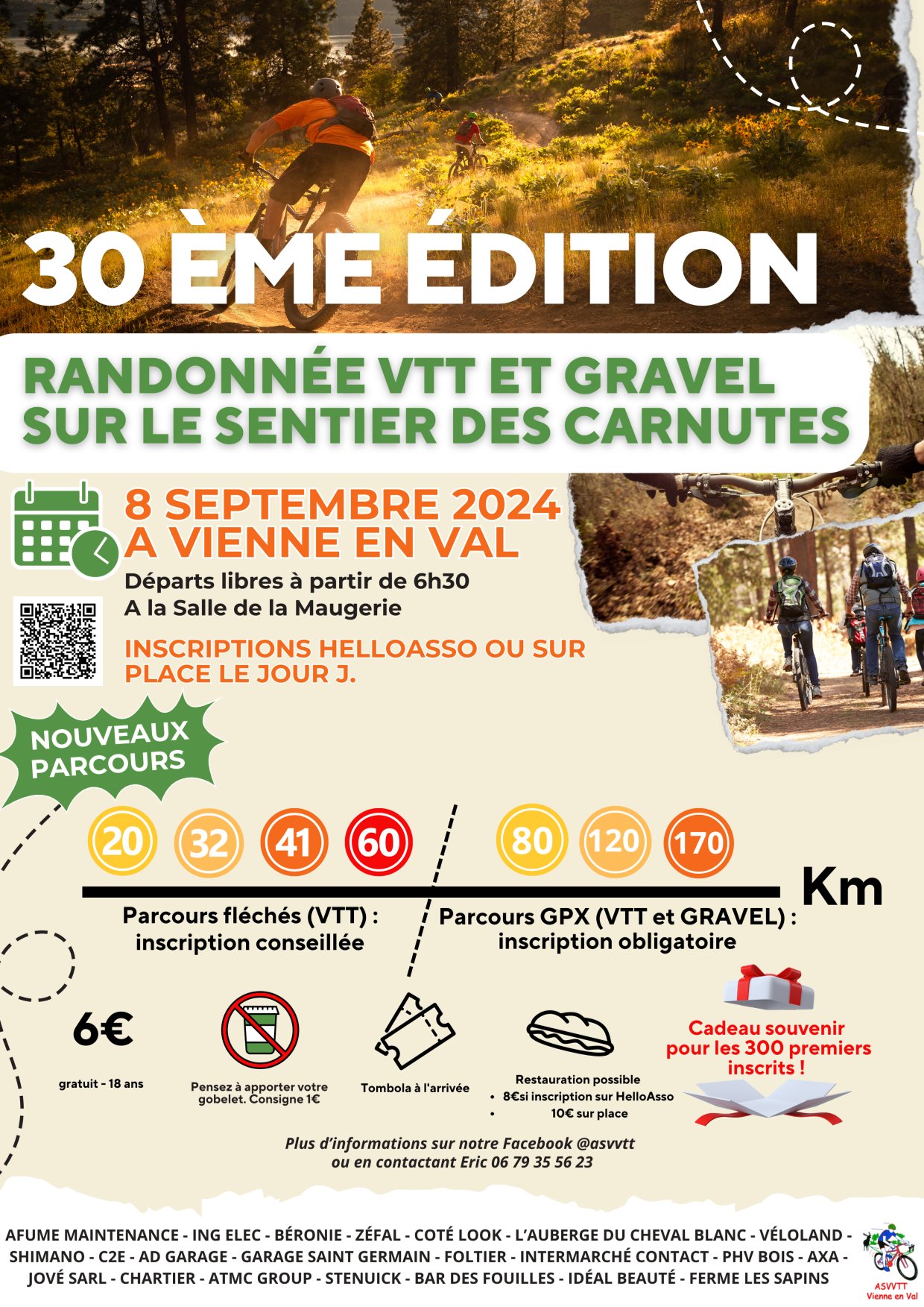Affiche de Sur le Sentier des Carnutes (30ème édition) à Vienne-en-Val