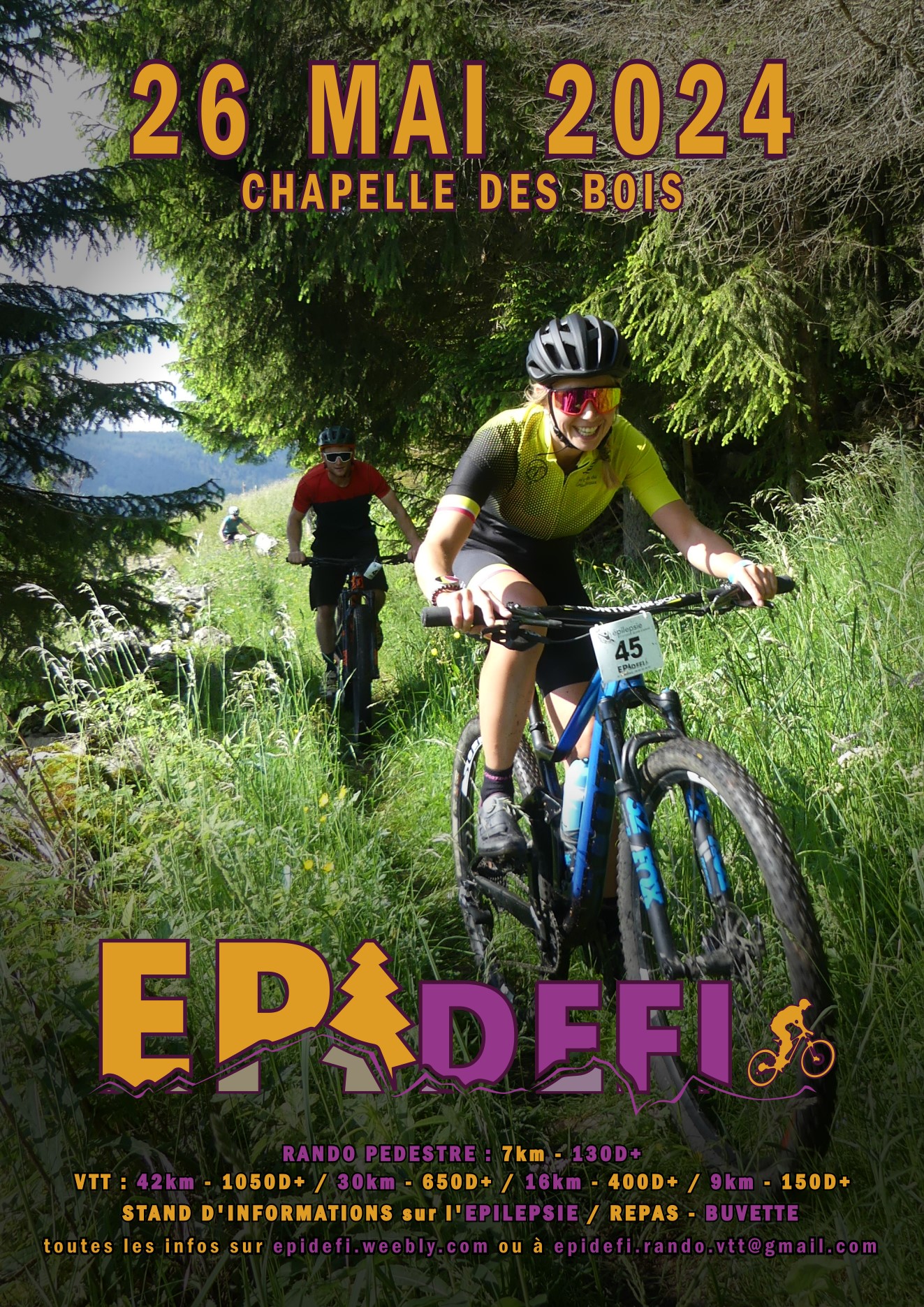 Affiche de ÉPIDÉFI (4ème édition) à Chapelle-des-Bois