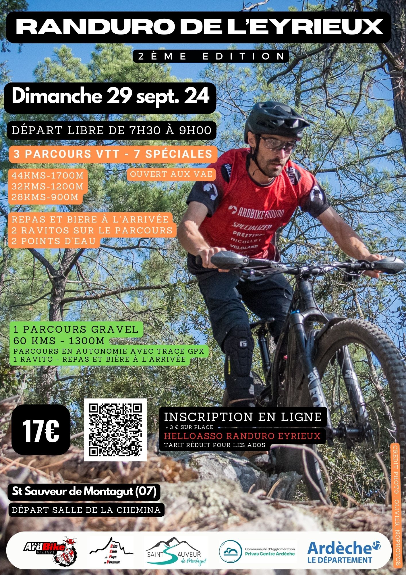 Affiche de Randuro de l'Eyrieux (2ème édition) à Saint-Sauveur-de-Montagut
