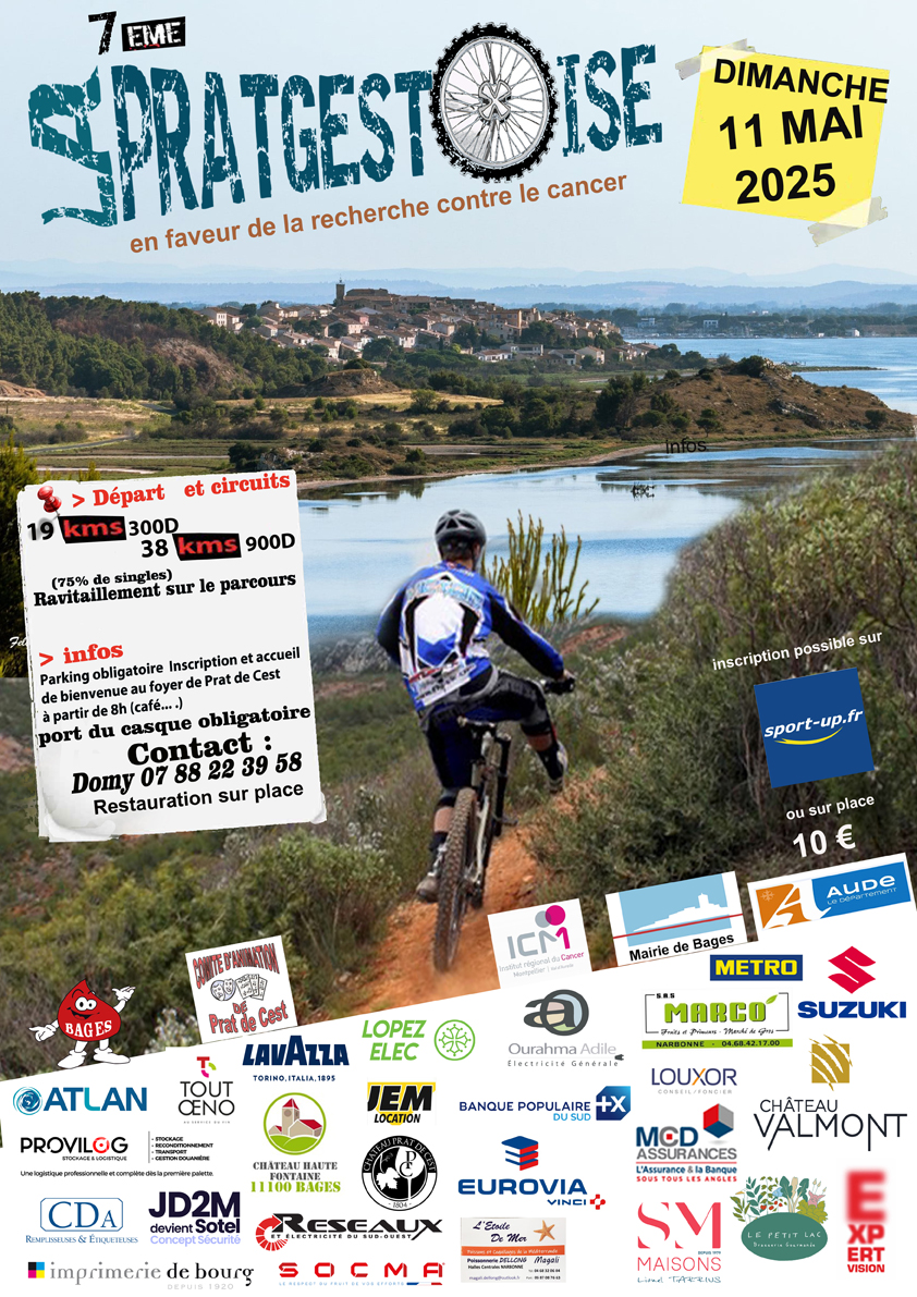Affiche La 7ème Pratgestoise 2025