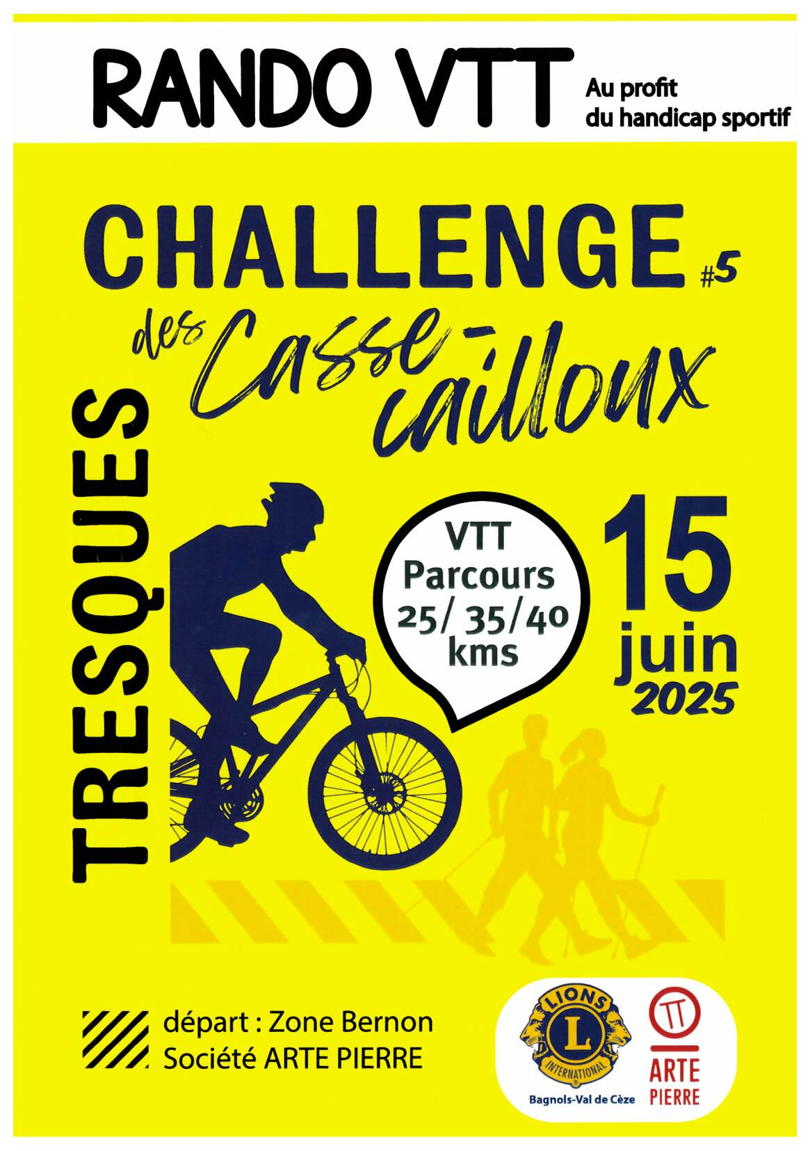 Affiche de Le 5ème Challenge des Casse-Cailloux à Tresques