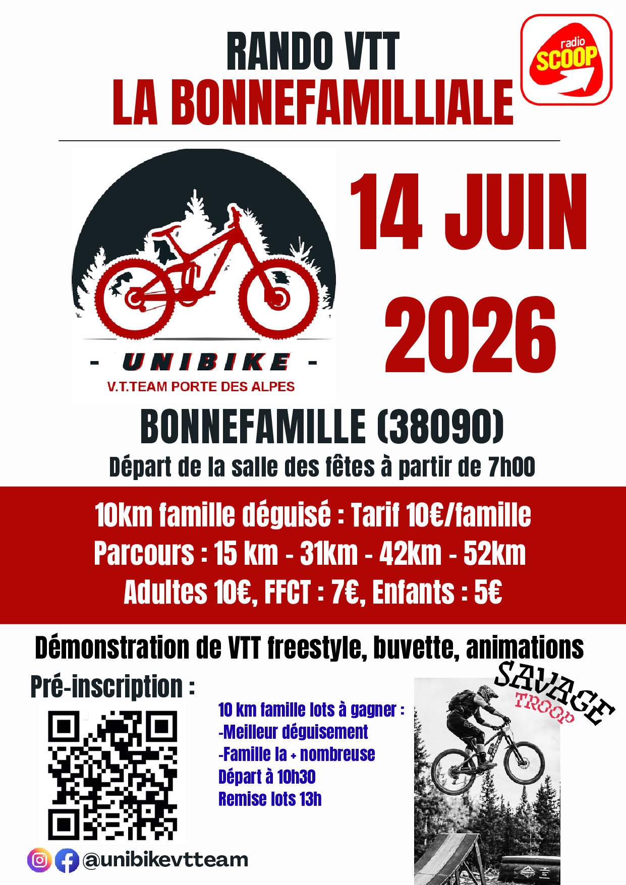 Affiche de La 4ème BONNEFAMILLEʼLIALE à Bonnefamille