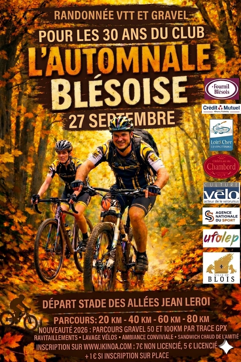 Affiche de L'AUTOMNALE BLESOISE à Blois