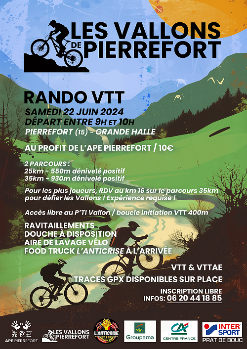 Affiche de Les Vallons de Pierrefort (1ère édition) à Pierrefort