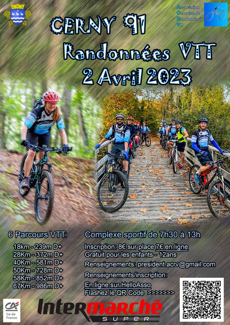 Affiche de RANDO VAL ESSONNE (16ème  édition) à Cerny