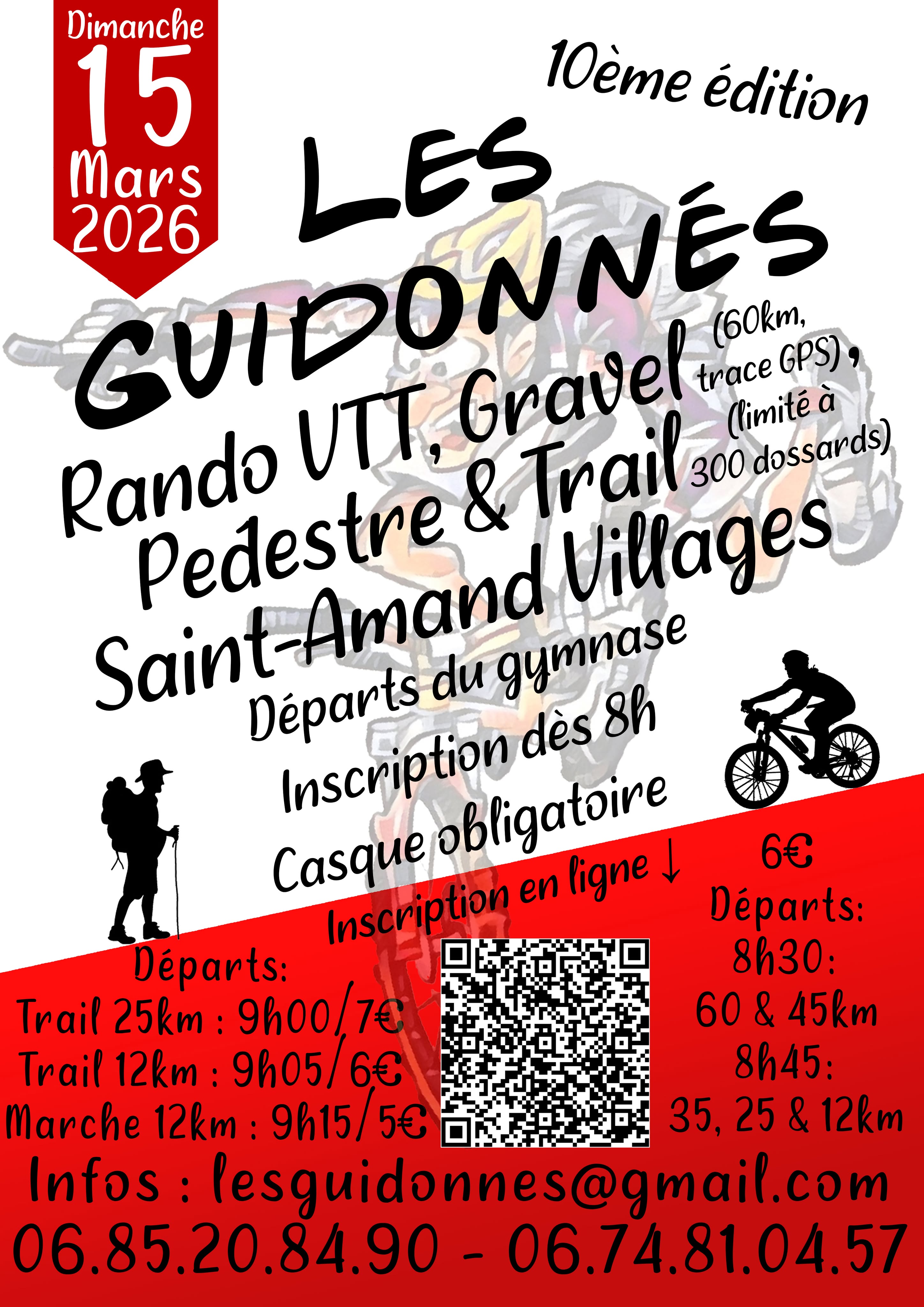 Affiche de Les guidonnés (10ème édition) à Saint-Amand