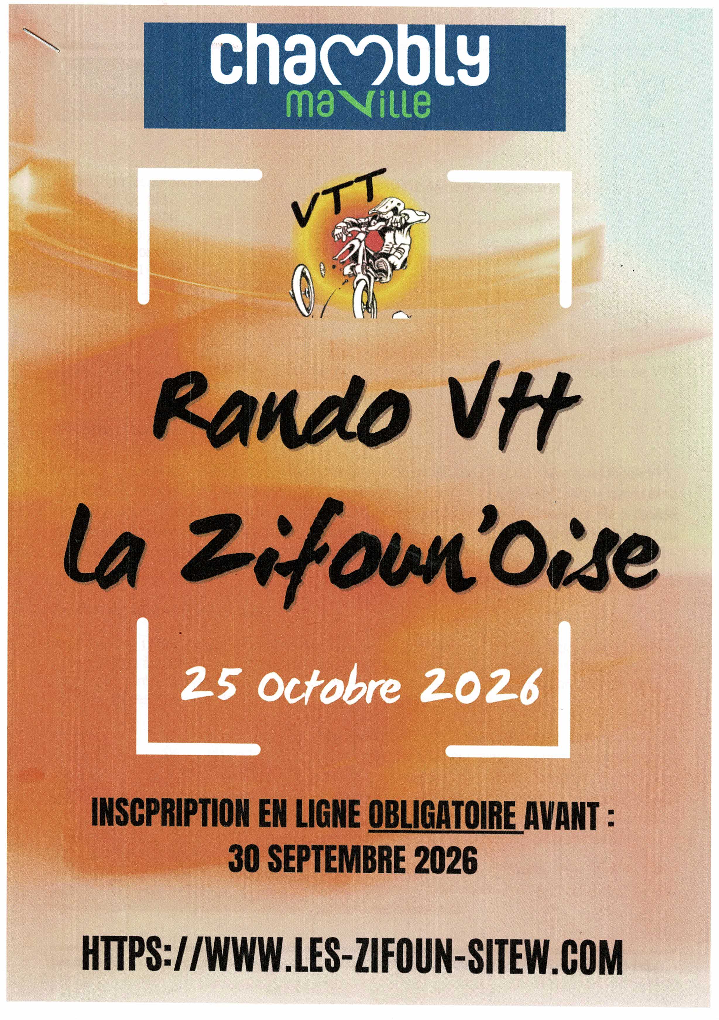 Affiche de La 11ème Zifoun'Oise à Chambly