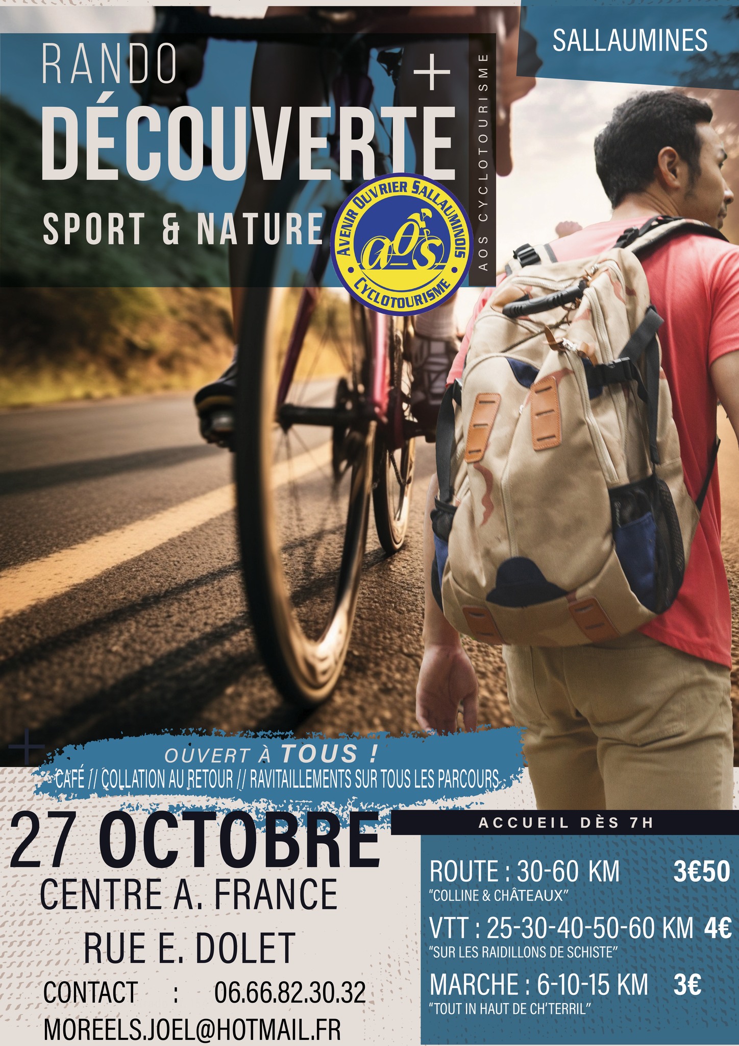 Affiche de Sport et nature à Sallaumines (24ème édition) à Sallaumines