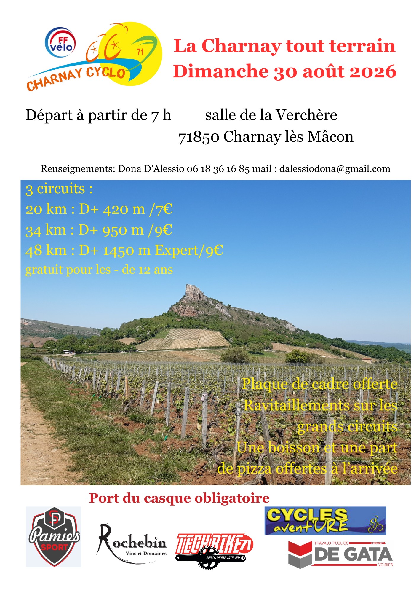Affiche de La 22ème CHARNAY TOUT TERRAIN à Charnay-lès-Mâcon