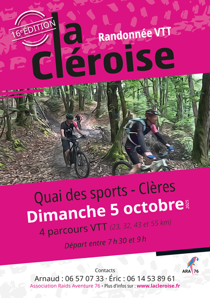Affiche de La 16ème Cléroise à Cléres