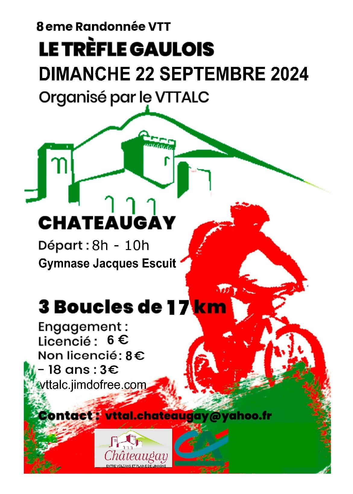 Affiche de Le 8ème Trèfle Gaulois à Châteaugay