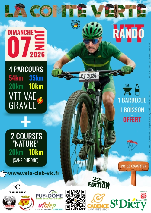 Affiche de La 22ème COMTE VERTE à Vic-le-Comte