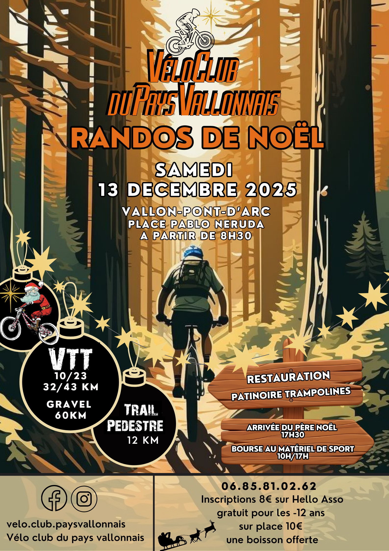 Affiche La 7ème RANDOS DE NOËL 2025