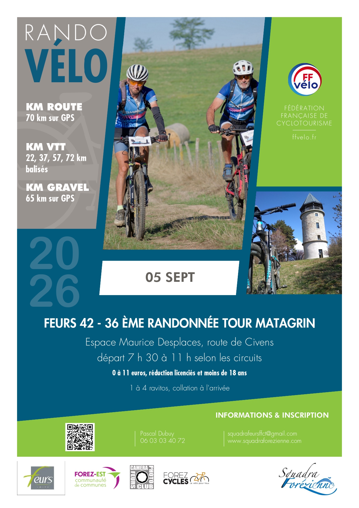 Affiche de La 36ème Tour Matagrin à Feurs