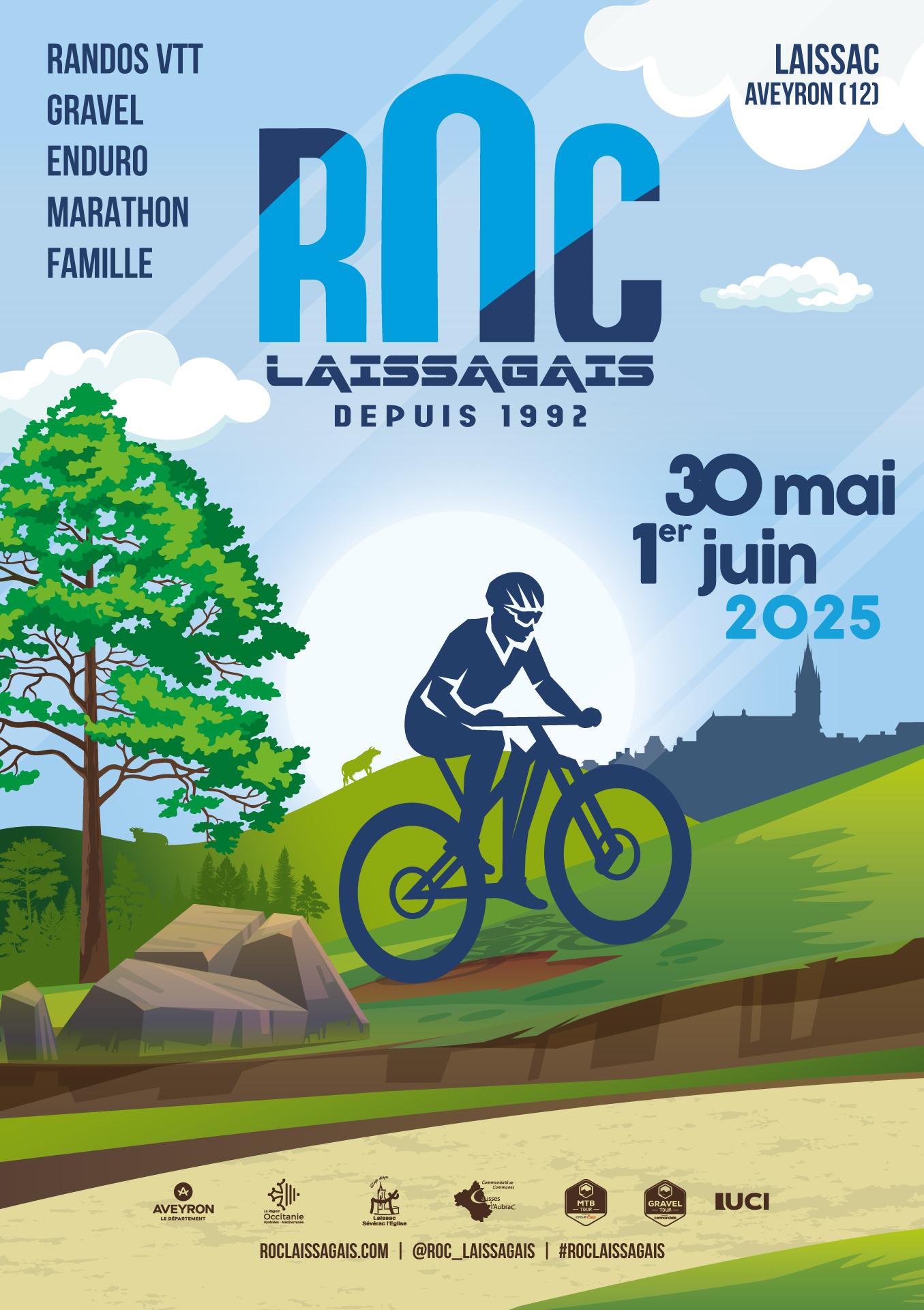 Affiche de Le 33ème Roc Laissagais à Laissac