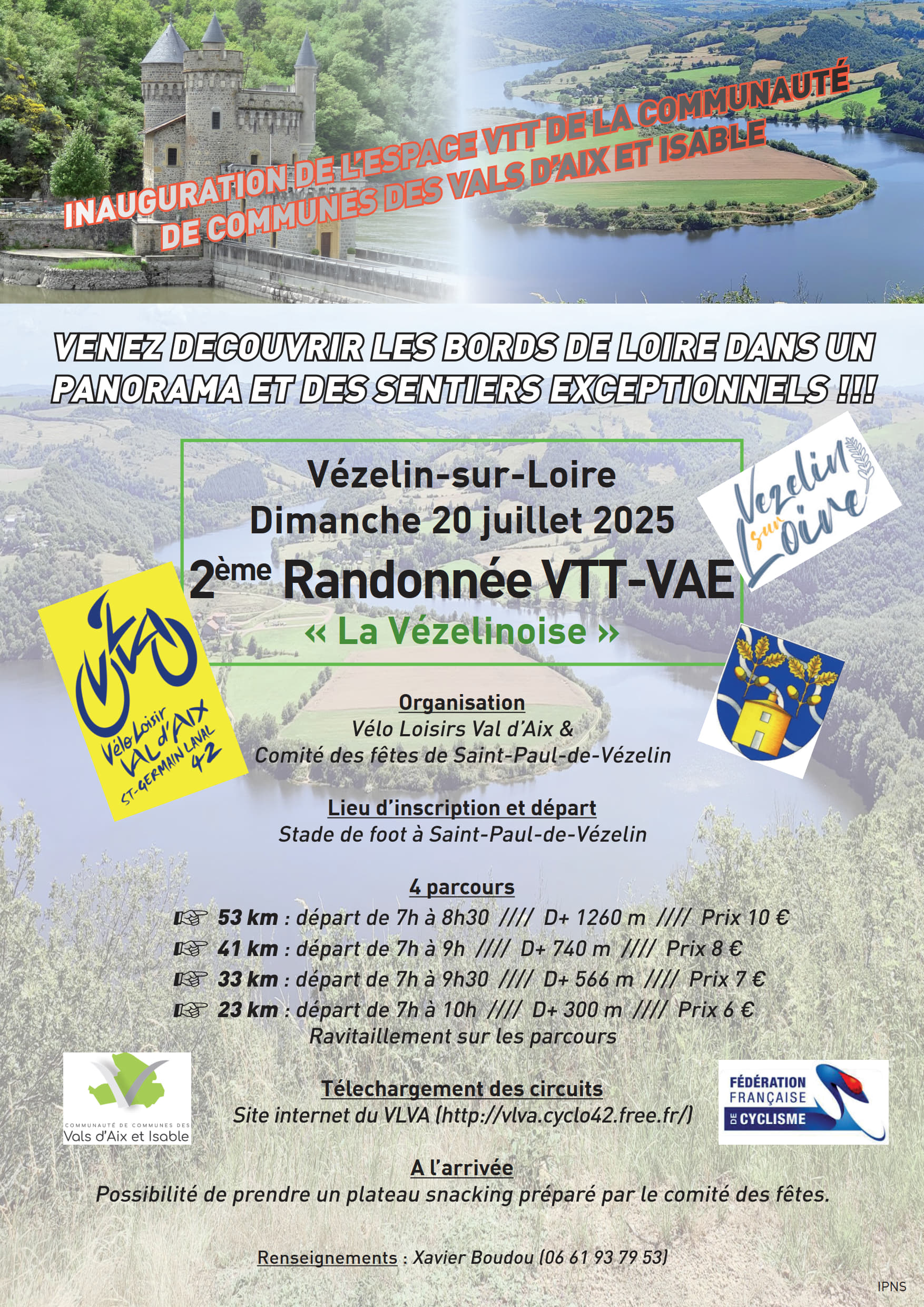 Affiche de La 2ème Vézelinoise à Saint-Paul-de-Vézelin