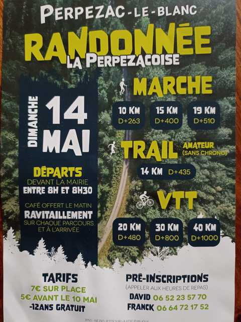 Affiche de La Perpezacoise à Perpezac-le-Blanc