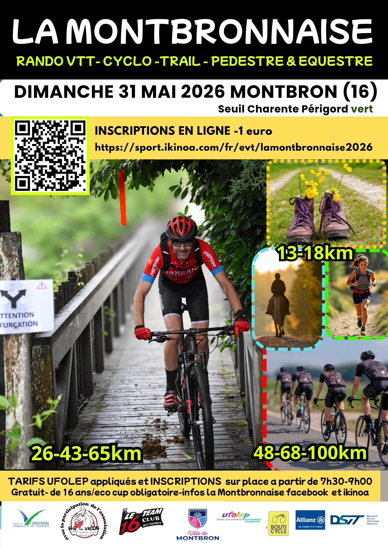 Affiche de La 9ème montbronnaise à Montbron