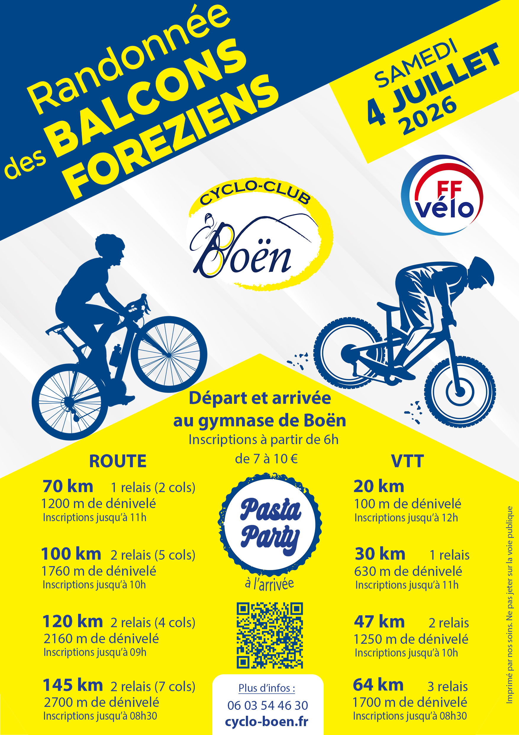 Affiche de Rando des Balcons Foréziens à Boën