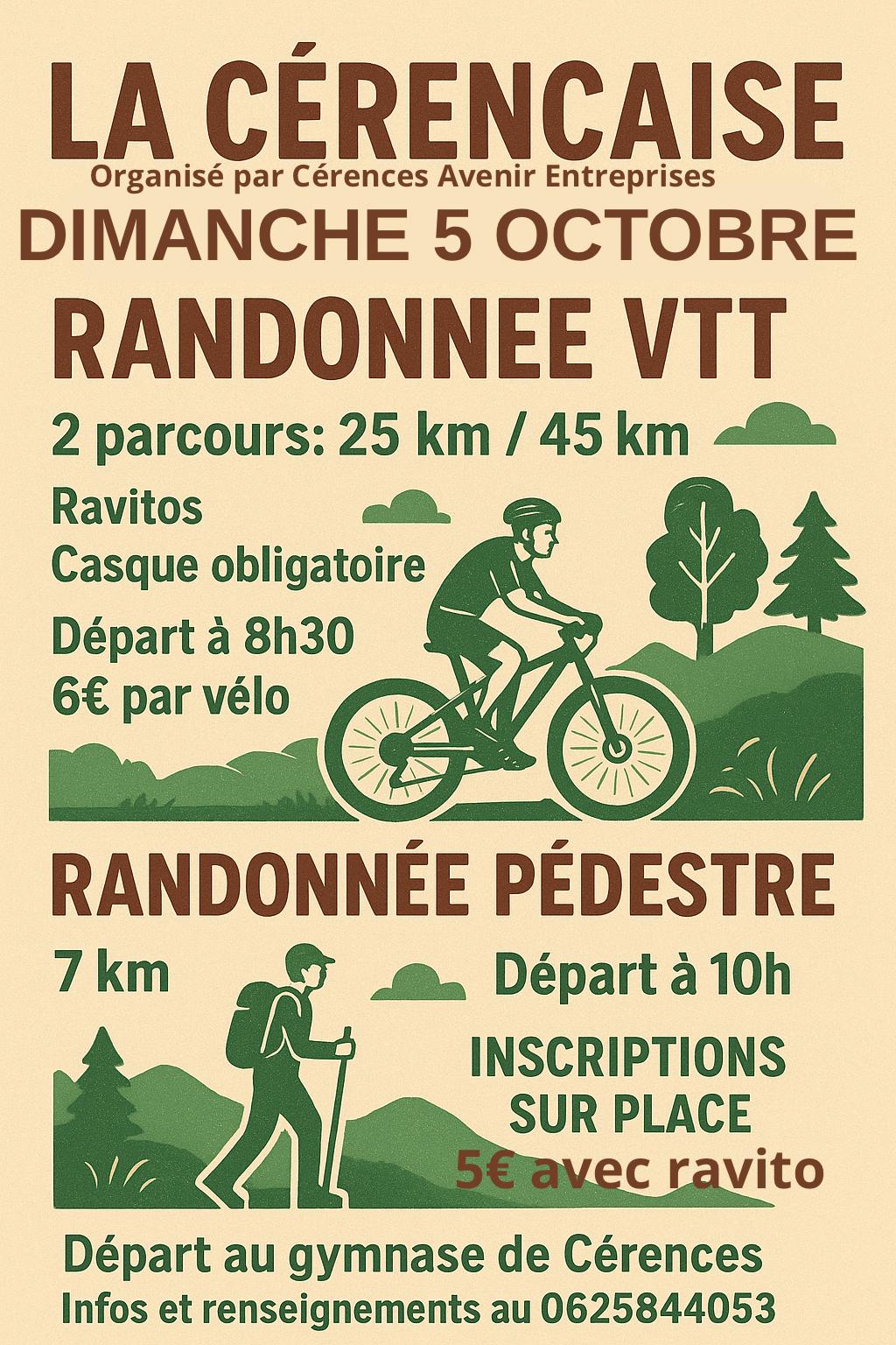 Affiche de LA CERENCAISE à Cérences