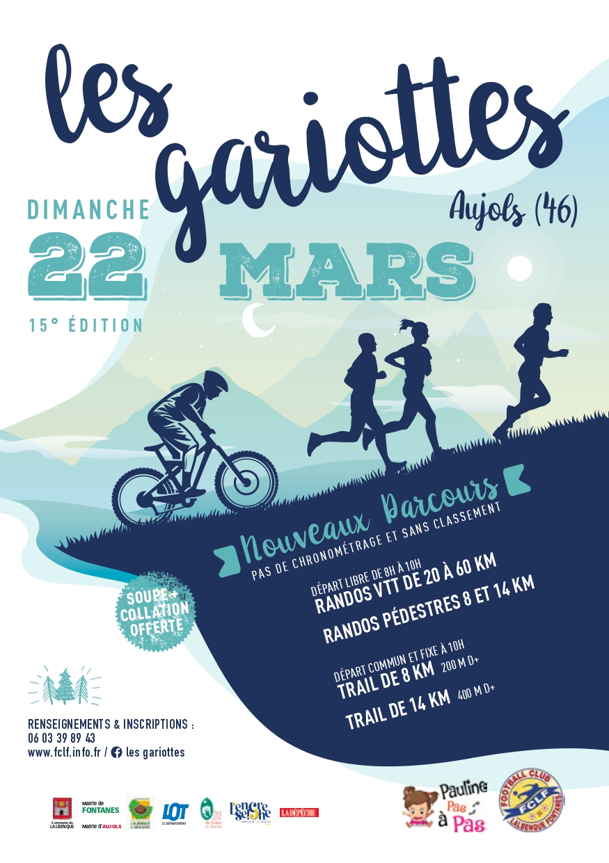 Affiche Les Gariottes (15ème édition) 2026