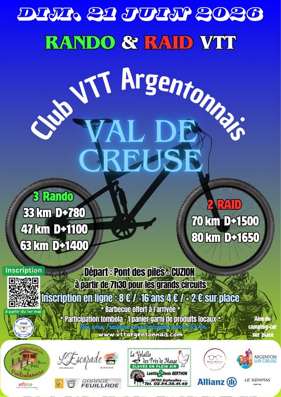 Affiche de Val de Creuse (19ème édition) à Cuzion
