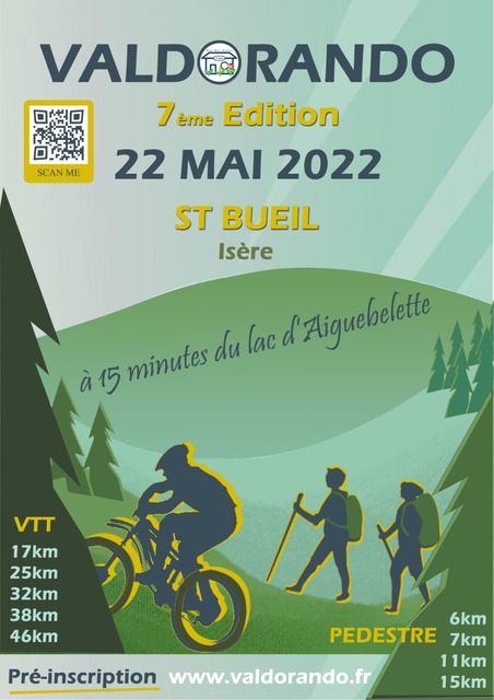 Affiche de VALDORANDO (7ème  édition) à Saint-Bueil