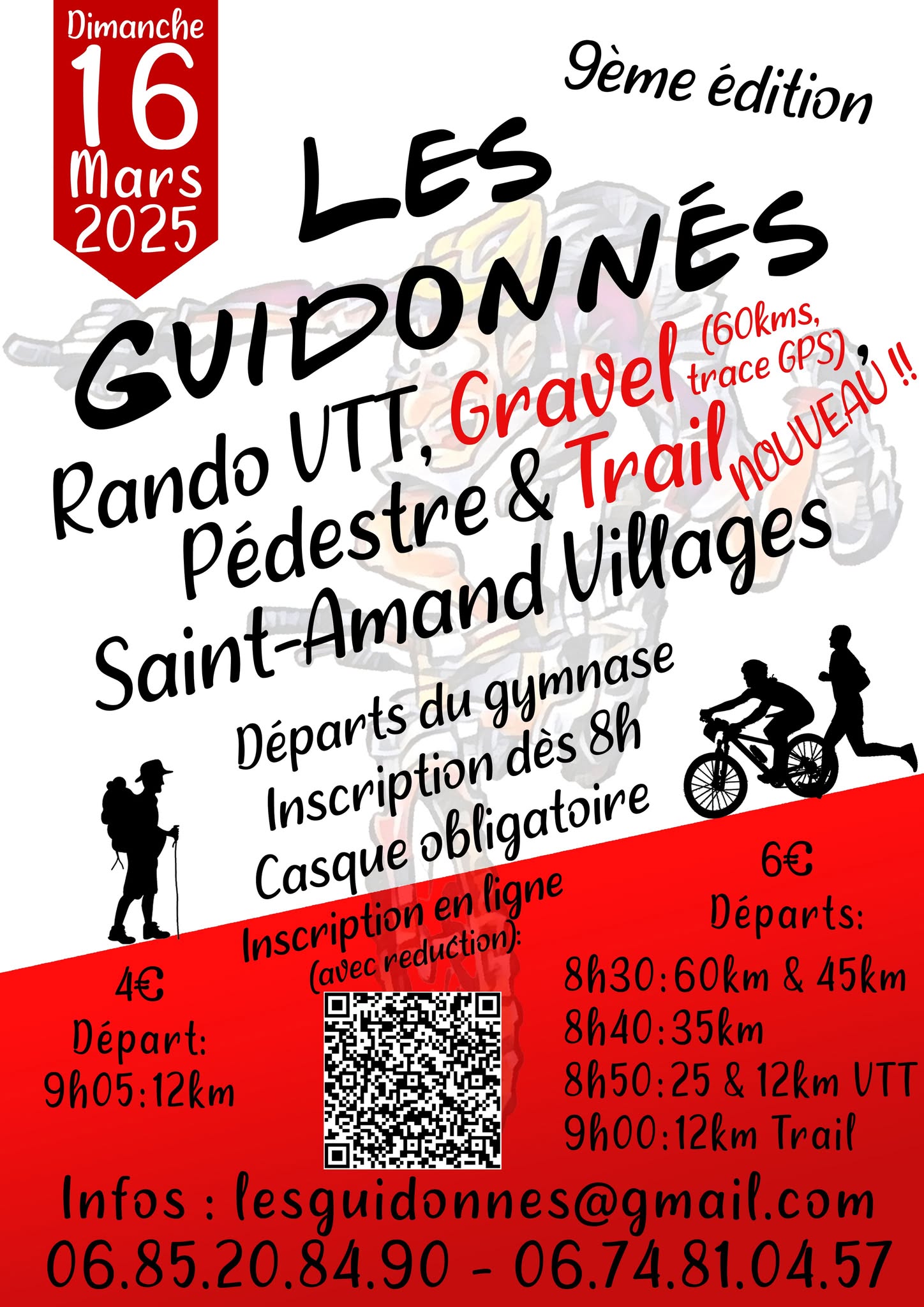 Affiche de Les guidonnés (9ème édition) à Saint-Amand