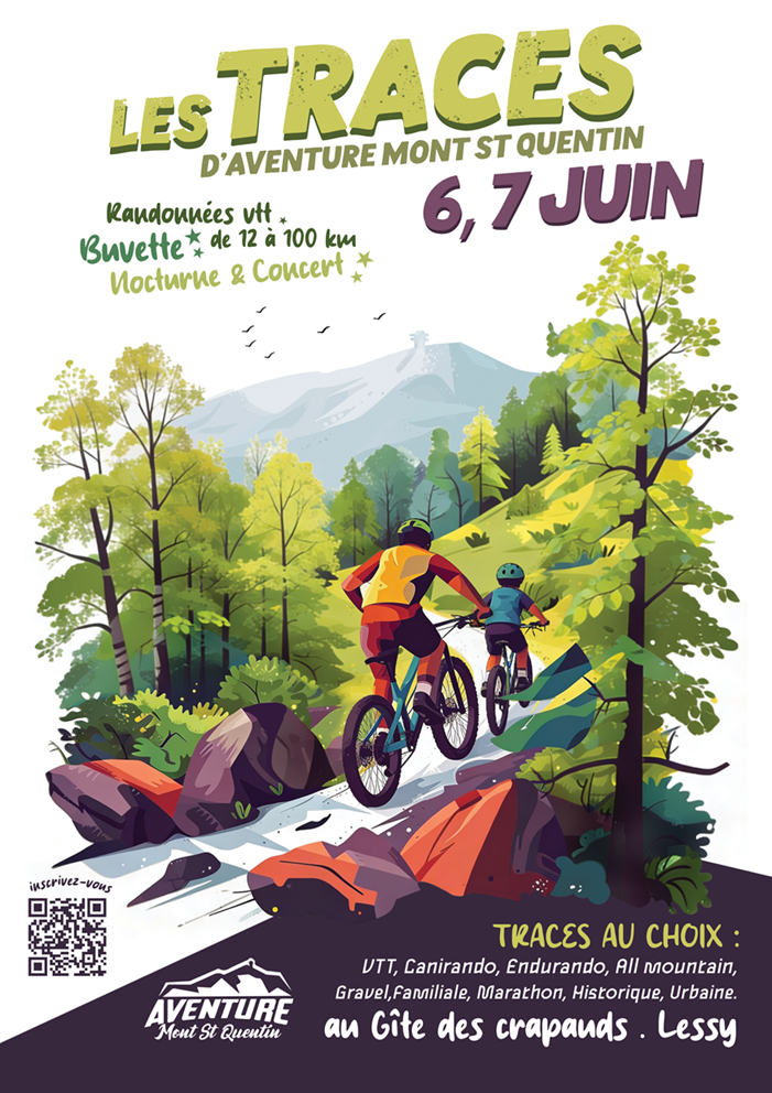 Affiche de Les Traces d'Aventure Mont Saint Quentin (1ère édition) à Lessy