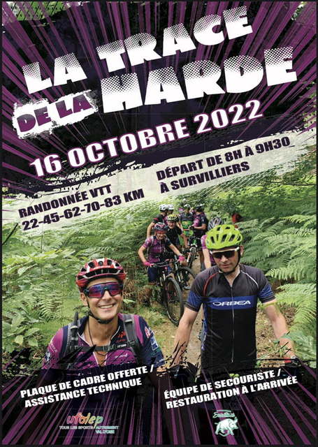 Affiche de La 16ème Trace de la Harde à Survilliers
