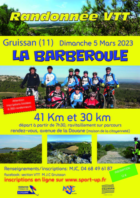 Affiche de Barberoule (5eme édition) (5ème  édition) à Gruissan