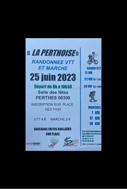 Affiche de La 6ème Perthoise à Perthes