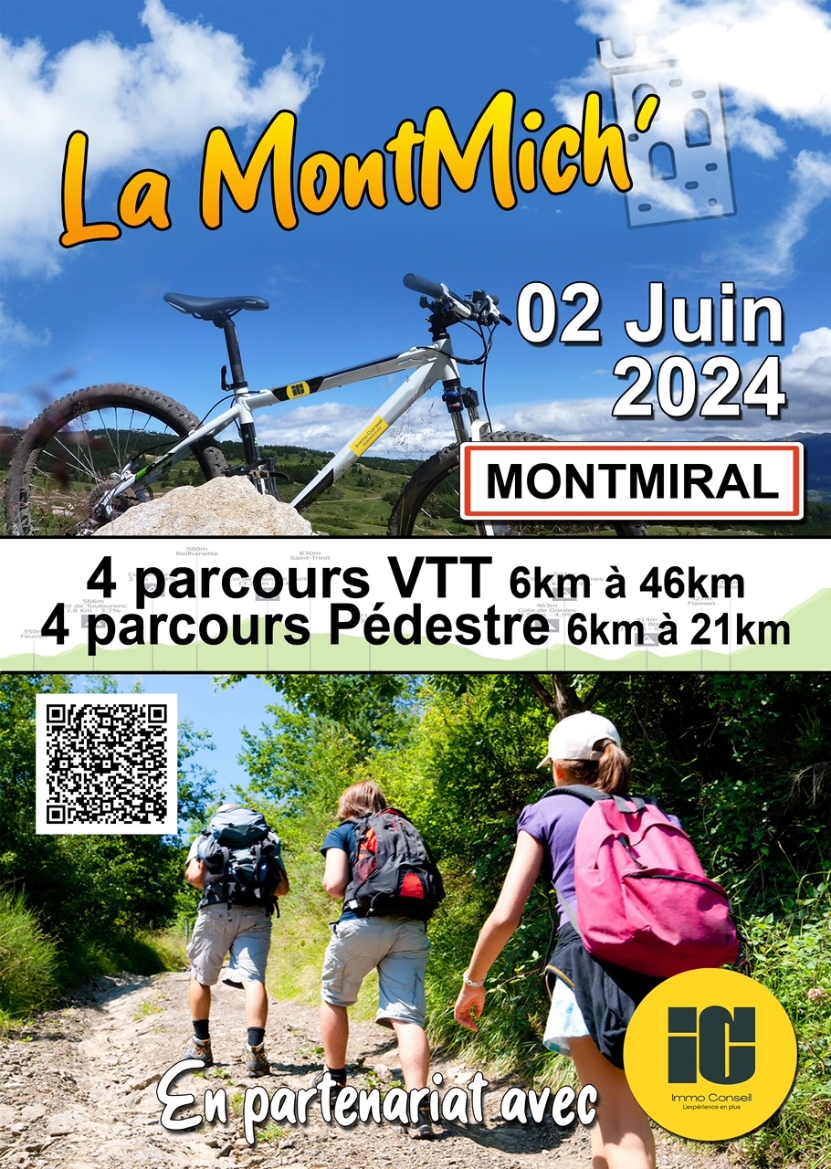 Affiche de La 12ème MontMich' à Montmiral