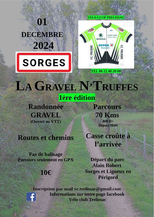 Affiche de La 1ère Gravel N' Truffes à Sorges